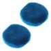 Ipetboom 4 Pcs Powder Puff Foundation Puff Cosmetic Foundation Eyeshadow Palette Organizer Puffs Blush Ribbon Christmas Stocking Stuffer Blending Puff Body Makeup Miss Plush 5.5x5.5cmx2pcs Dark Bluex2pcs
