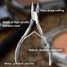 Auxmir Stainless Steel Toenail Clippers - Sharp Curved Nippers for Thick or Ingrown Nails - Safety Cover Included - Buy Online on GoSupps.com