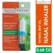 Natural Solution Nasal Inhaler, Infused with Pink Salt and Organic Mint Oil, Nose Cleaner, Cooling, Relaxing & Refreshing Aromatherapy Diffuser, 0.068oz | Pack of 3 (8206A-3PK) Natural Mint Oil Pack of 3 - Buy Online on GoSupps.com
