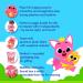 Pinkfong Singing Plush Toy 11 - Interactive Musical Baby Toy for Toddlers - Stuffed Animal Gift for Boys & Girls - Buy Online on GoSupps.com