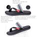 Men's Summer Comfy Outdoor Beach Slip-On Sandals for Bunion & Flat Feet Big Toe Bone Corrector Plantar Fasciitis Support Travel-Friendly Dark Gray - Shop Now - Buy Online on GoSupps.com