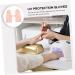 FOMIYES 2 Pairs Sun Protection Half Finger Gloves UV Hand Protector Skin Protective Gloves Manicure Tools UV Gloves Womens Glives Salon Miss Accessories Pink Nylon - Buy Online on GoSupps.com