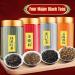 HQZM Selected Tea Gift Of 4 Classic Black Teas 125g * 4 Jinjunmei Qimen Dianhong And Osmanthus Black Tea - Buy Online on GoSupps.com