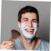Frcolor Men's Shaving Brush Set | Synthetic Brush Razor & Bowl | Travel-Friendly Wooden Handle Care Tools - Buy Online on GoSupps.com