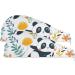 Rainbow Panda Hair Towel 2 Pack - Super Absorbent Quick Dry Hair Turbans for Women & Girls - Buy Online on GoSupps.com