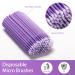 Microbrush Vactop 300 PCS - Disposable Micro Applicator Brushes for Eyelash Extensions & Makeup - Purple Blue Pink - Buy Online on GoSupps.com