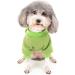 Zweitea Winter Coats for Small Dogs - Soft & Warm Jackets for Puppies | Cold Weather Clothing for Chihuahuas & Yorkies - XXL Green - Buy Online on GoSupps.com