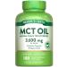 Nature's Truth MCT Oil Pills | 3600mg | 100 Softgels | Keto Friendly | with Caprylic & Capric Acid | Non-GMO and Gluten Free Supplement