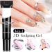  Rrlihjgu 5D Nail Modeling Gel | 5D Sculpting Gel for Nail Art - Clear Manicure Supplies for Beginners Women and Events - Buy Online on GoSupps.com