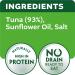 John West No Drain Fridge Pot Tuna Steak in Sunflower Oil 110g - High Protein Seafood Snack - Buy Online on GoSupps.com