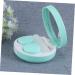 Shop SOLUSTRE 1pc Green Contact Lens Case - Durable & Travel-Friendly Accessory for International Shipping - Buy Online on GoSupps.com