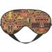 Buy African Textile Patchwork Soft Eye Mask | Sleep Mask for Men & Women | Travel Comfort - Buy Online on GoSupps.com