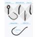 Beoccudo Fishing Hooks Set - Large Size Worm Soft Bait Jig Fishhooks - Freshwater and Saltwater Fishing Gear - Sizes 6-22 - Buy Online on GoSupps.com