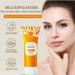 2Pcs Orange Exfoliating Gel Scrub for Face & Body Deep Pore Cleansing Exfoliant to Remove Blackheads Moisturizing & Gentle for All Skin Types - Buy Online on GoSupps.com
