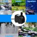 Lveal Water Pump 300GPH (1200L/H 21W) Submersible Pump 48 Hours Dry Burning Fountain Submersible Water Pump for Aquarium Fish Tank Pond Statuary Hydroponics with 5.9ft Power Cord 3 Nozzle (300GPH) - Buy Online on GoSupps.com