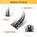 Shop Lankiz Manga Lashes - 96 PCs DIY Eyelash Extensions & 56 PCs Cluster Eyelashes | International Shipping - Buy Online on GoSupps.com