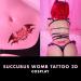 Kawaii Succubus Womb Temporary Tattoos | Realistic Fake Body Tattoo for Women's Cosplay - Buy Online on GoSupps.com