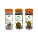 Nature's Bridge Rajasthani Mukhwas Combo Jar Pack of 3 / Madrasi Saunf Shimla Saunf Marwadi Mixture Each 200gm / Mouth Fresheners Combo (200 Gm X 3)_Packing May Vary
