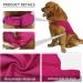 Cattamao Comfort Dog Anxiety Relief Coat - Calming Vest for Thunderstorm, Travel, Fireworks - XS-XL Sizes - Rose (Medium) - Pack of 1 - Buy Online on GoSupps.com
