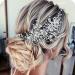 Wedding Hair Clip Bridal Diamante Hair Comb Crystal Hair Comb Wedding Hair Accessory Decorative Wedding Hair Comb Hair Accessories for Brides Girls - Buy Online on GoSupps.com