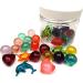 30 Pcs Natural Plant-Based Bath Oil Beads | Spa Essential Oil Moisturizing Beads | Mixed Colors/Round Love Animals Shape - Buy Online on GoSupps.com