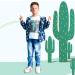 JinBei Toddler Kids Hooded Jacket - Waterproof Windbreaker Coat for Boys | 1-7 Years - 120 Bleu - Buy Online on GoSupps.com
