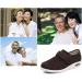 Shop Men's Breathable Diabetic Orthopedic Slippers - Wide Fit Edema Sneakers for Swollen Feet - Size 9 Beige - Buy Online on GoSupps.com