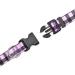 Adjustable Mercano Dog Collar - Soft Nylon Comfort for Small & Medium Puppies - Stylish Checkered Purple (M) - Buy Online on GoSupps.com