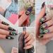 20 Sheet Luxury 3D Nail Art Stickers Gold/Diamond Design - Self-Adhesive Custom Metallic Decals with Tweezers for Women/Girls, Salon-Quality Nail Decor for Home DIY - Buy Online on GoSupps.com