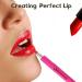 Buy 3-Pack Retractable Lip Applicator Brush Set - Professional Dustproof Makeup Brushes in Pink Red Gold - Perfect for Lipstick & Lip Gloss - Buy Online on GoSupps.com