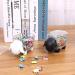 BANGSUN Cotton Swab Box Set of 2 Small Sheep Holders for Buds & Toothpicks | Stylish & Practical Organizer - Buy Online on GoSupps.com