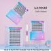 Lankiz DIY Eyelash Extensions - 120 Soft & Light Clusters 10-20mm Mixed Fluffy C Mix - Perfect for Home Use - Buy Now! - Buy Online on GoSupps.com