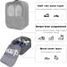 CINLITEK Waterproof Travel Shoe Bag - Portable Organizer for 3 Pairs of Shoes (Grey) - Buy Online on GoSupps.com