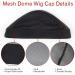 Xtrend 5-Piece Large Stretch Mesh Wig Cap for Black Women - Super Stretch Dome Style Size L Black #1 - Buy Online on GoSupps.com