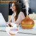Aroma Diffuser 550ml - BPA-Free Essential Oils Diffuser with 7 LED Lights & Timer Settings for Home Office & Yoga - Buy Online on GoSupps.com
