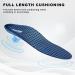 Walkhero Plantar Fasciitis Insoles | High Arch Support Orthotic Shoe Inserts | Relieve Foot Pain | Mens 11-11 1/2 | Womens 13-13 1/2 Blue - Buy Online on GoSupps.com