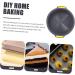 Zerodeko Silicone Cake Mold Baking Pan Oven Silicone Molds De para Gelatinas Silicone Pan for Cake Bakery Mold Pans Silicone Cake Pan Bread Mold Round Silicone Mold Silica Gel Multipurpose - Buy Online on GoSupps.com