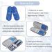 Bomkee Insulin Pen Bag Insulin Cooling Medication Bag for Diabetes with 2 Cooling Packs | Travel Friendly & Stylish - Buy Online on GoSupps.com