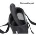 Qchomee Dog Carrier Pet Sling Small Animals Doggy Portable Handbag Head Out Rucksack Bag Hands-Free Chest Breathable Mesh For Medium Puppies Kitten 6-11LB Outdoor Traveling Hiking Shopping Black - Buy Online on GoSupps.com