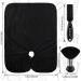 NICEMOVIC Hair Cutting Cape & Accessories - Professional Barber Supplies with Neck Duster & Brush for Salon Styling (Black - Buy Online on GoSupps.com