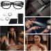 Buy LED Reading Glasses with Lights - Blue Light Blocking & Magnifying Eyewear | Nighttime Reader +3.5 +350 - Buy Online on GoSupps.com