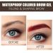 Pozilan Red Waterproof Eyebrow Gel with Brush - Colored Brow Mascara for Long-Lasting, Sweatproof Makeup - Buy Online on GoSupps.com