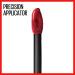 Buy Maybelline Super Stay Matte Ink Liquid Lipstick - Long Lasting High Impact Color 16H Wear Ground-Breaker & Maple Leaf Red (Pack of 2) - International Shipping Available - Buy Online on GoSupps.com