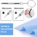 Telooco Glasses Repair Tool Set - Silicone Nose Pads Small Screws Tweezers & Cleaning Cloth - Nasal Cushion Repair Kit - Buy Online on GoSupps.com