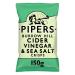 Pipers Crisp Burrow Hill Cider Vinegar and Sea Salt Crisps 150 g