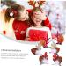 minkissy 3 Pairs Antler Hair Clip Horn Kids Hair Clips Xmas Deer Headpiece Holiday Flower Headwear Kids Hairpins Xmas Deer Hair Clip Xmas Deer Antler Headdress Child Cloth Christmas Props - Buy Online on GoSupps.com
