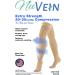 NuVein Thigh Length Compression Stockings 20-30 mmHg Support - Open Toe - Light Beige - Medium (1 Pair) - Buy Online on GoSupps.com
