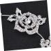 MAGICLULU Floral Rhinestone Hair Pin Hair Comb Long Issue Card Bride - Buy Online on GoSupps.com