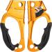 Ubaymax Climbing Hand Ascender - Outdoor Climbing Gear for 10-13mm Rope | Right/Left Hand Stowing Clamp - Yellow - Buy Online on GoSupps.com
