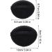 Buy 2-Pack Invisible Fluffy Hair Clips & Puff Pillows - Perfect Hair Accessories for Women & Girls (Black 2 Sizes) - Buy Online on GoSupps.com